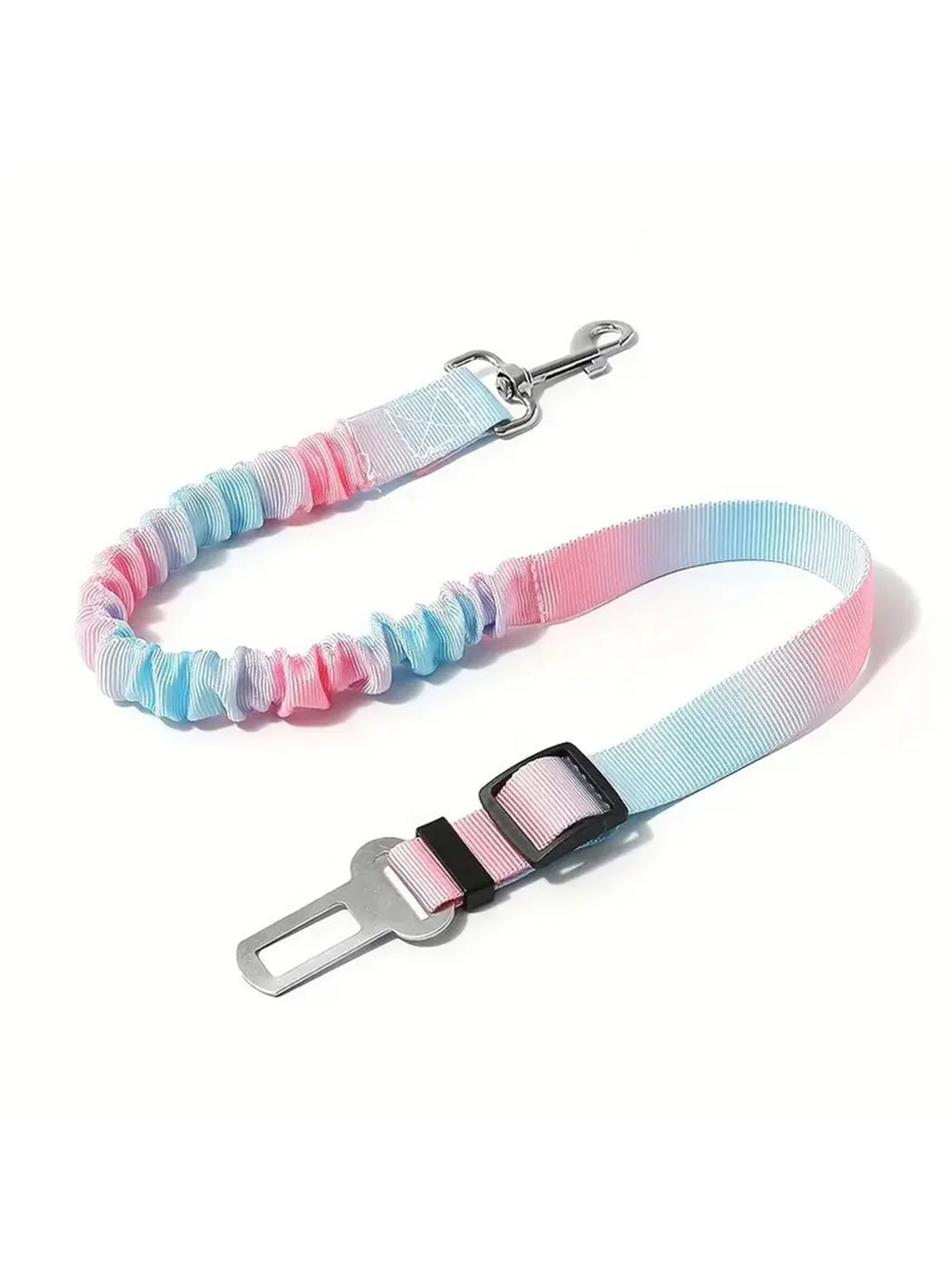 Pet Car Safety Belt for Dogs & Cats – Adjustable Seatbelt Harness for Small & Medium Pets | Travel Buckle Restraint for Safety