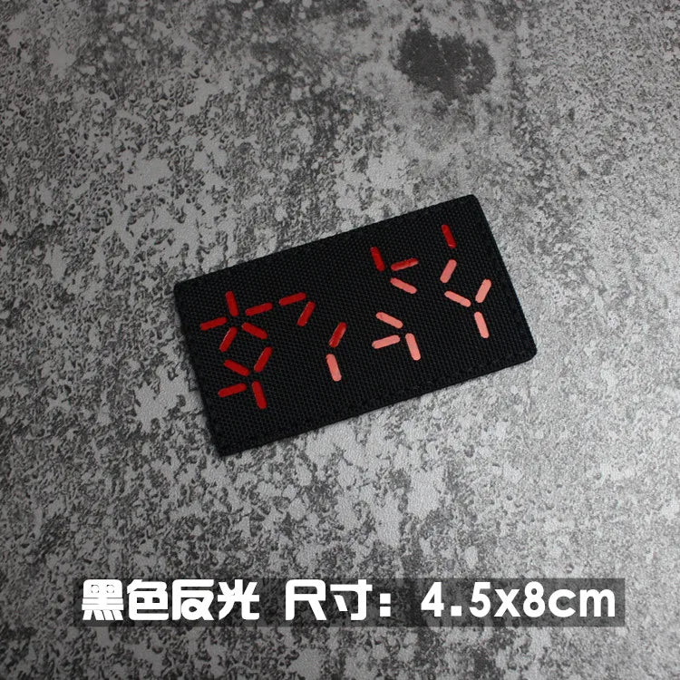 IR Reflective Military Patch – “No Free Lunch” Morale Badge