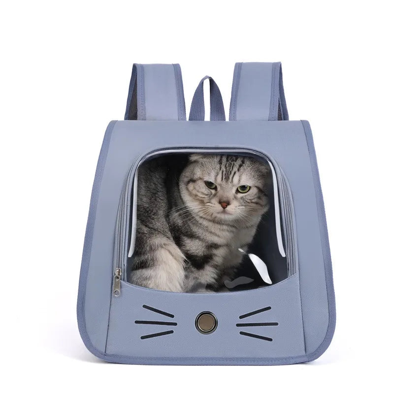 Breathable Cat Carrier Backpack NZ | Portable Travel Bag for Cats & Small Dogs – PawNest