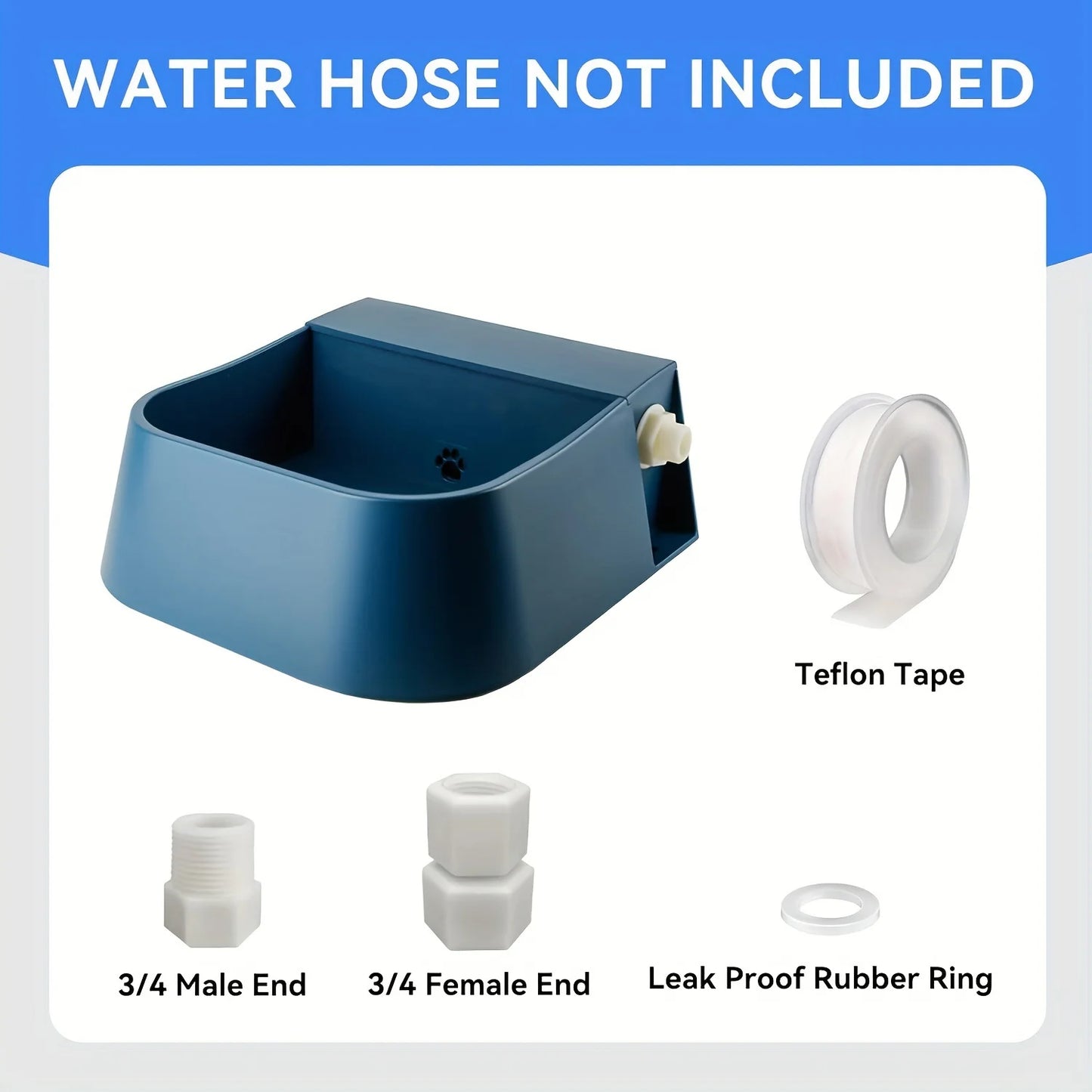 2L Automatic Pet Waterer NZ | Self-Filling Durable Water Bowl for Cats, Dogs & More – PawNest