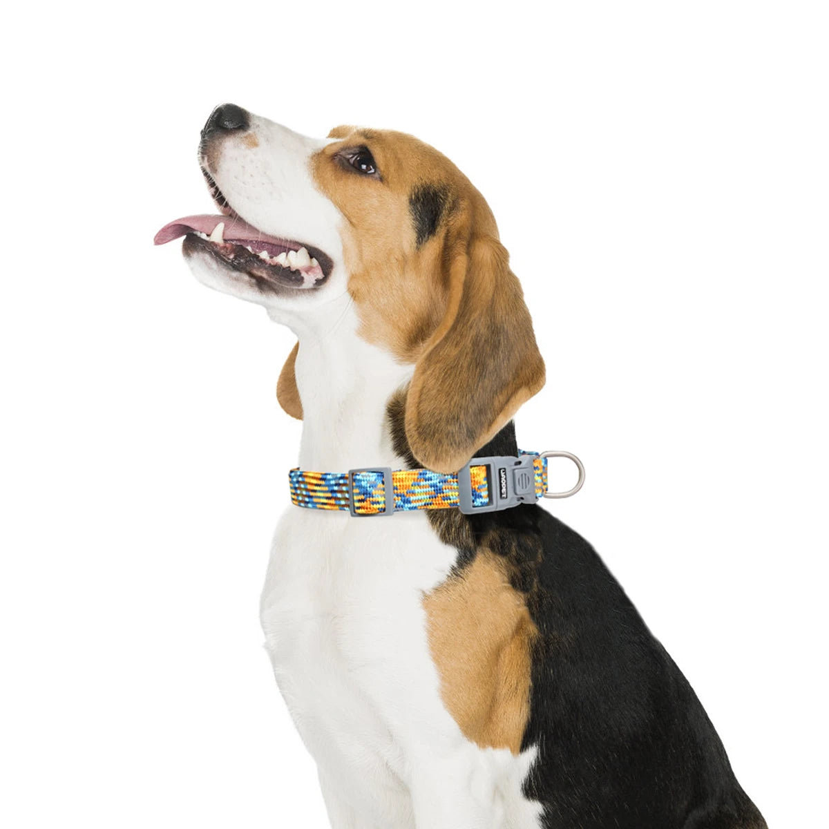Reflective Adjustable Dog Collar – Anti-Lost Military Design