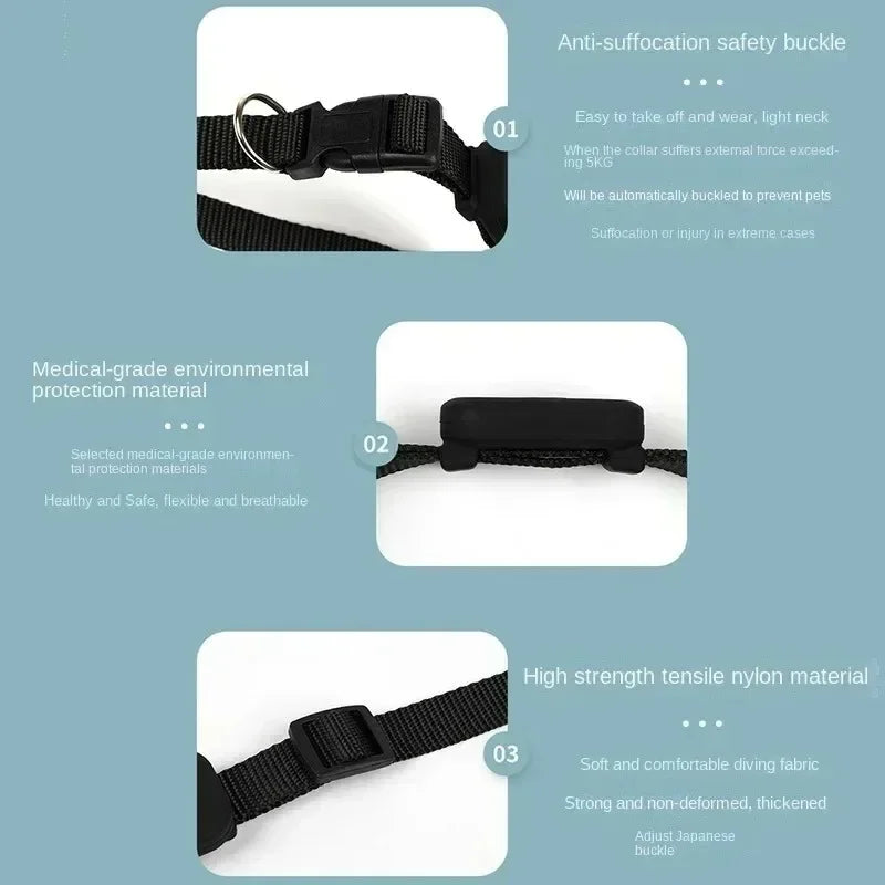 Mini Bluetooth GPS Pet Tracker NZ | Anti-Lost Collar with Movement Alerts & Global Locator for Cats & Puppies – PawNest