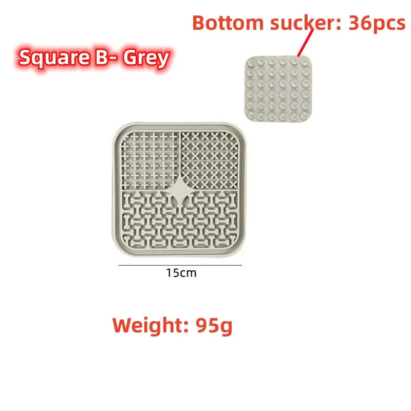 Dog Slow Feeder Mat NZ | Anxiety Relief Lick Pad with Suction Cup for Training & Calming – PawNest