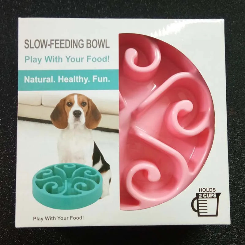 Eco-Friendly Slow Feeder Dog Bowl NZ | Non-Slip Anti-Gulping Slow Feeding Bowl for Large, Medium & Small Dogs – PawNest