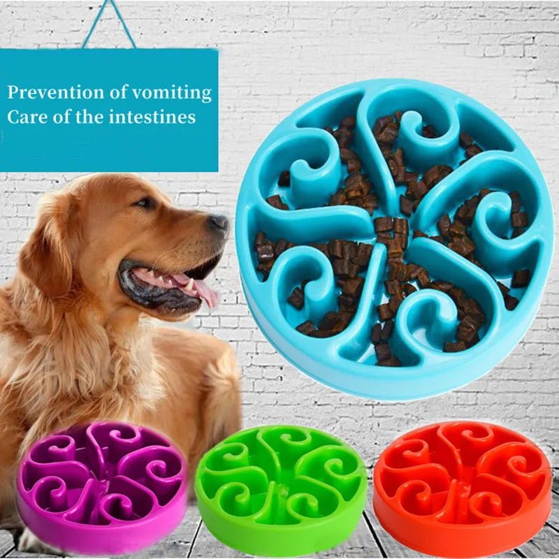 Eco-Friendly Slow Feeder Dog Bowl NZ | Non-Slip Anti-Gulping Slow Feeding Bowl for Large, Medium & Small Dogs – PawNest