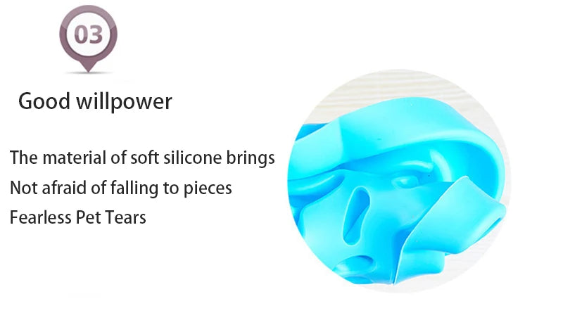 Silicone Bone-Shaped Slow Feeder Bowl NZ | Anti-Skid Leakproof Dog & Cat Feeding Bowl for Training – PawNest