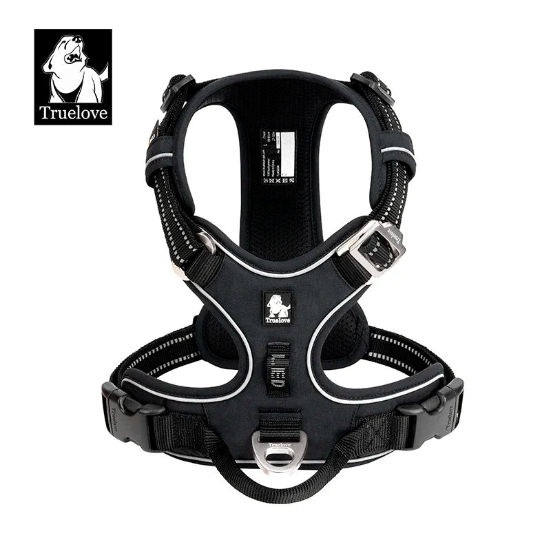 TrueLove No-Pull Reflective Dog Harness NZ | Adjustable & Comfortable Fit – PawNest