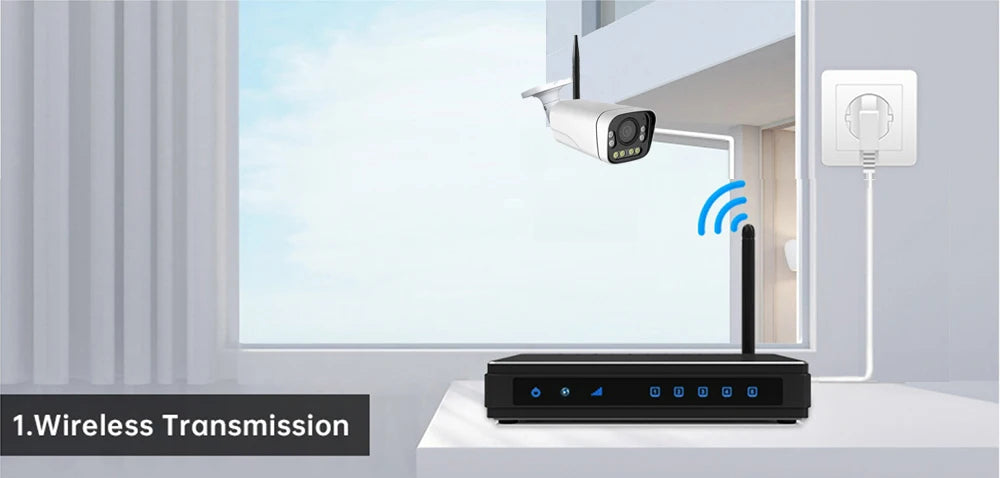 CamHi 4K 8MP IP Camera – 15x Zoom, WiFi/Poe, Audio, Outdoor