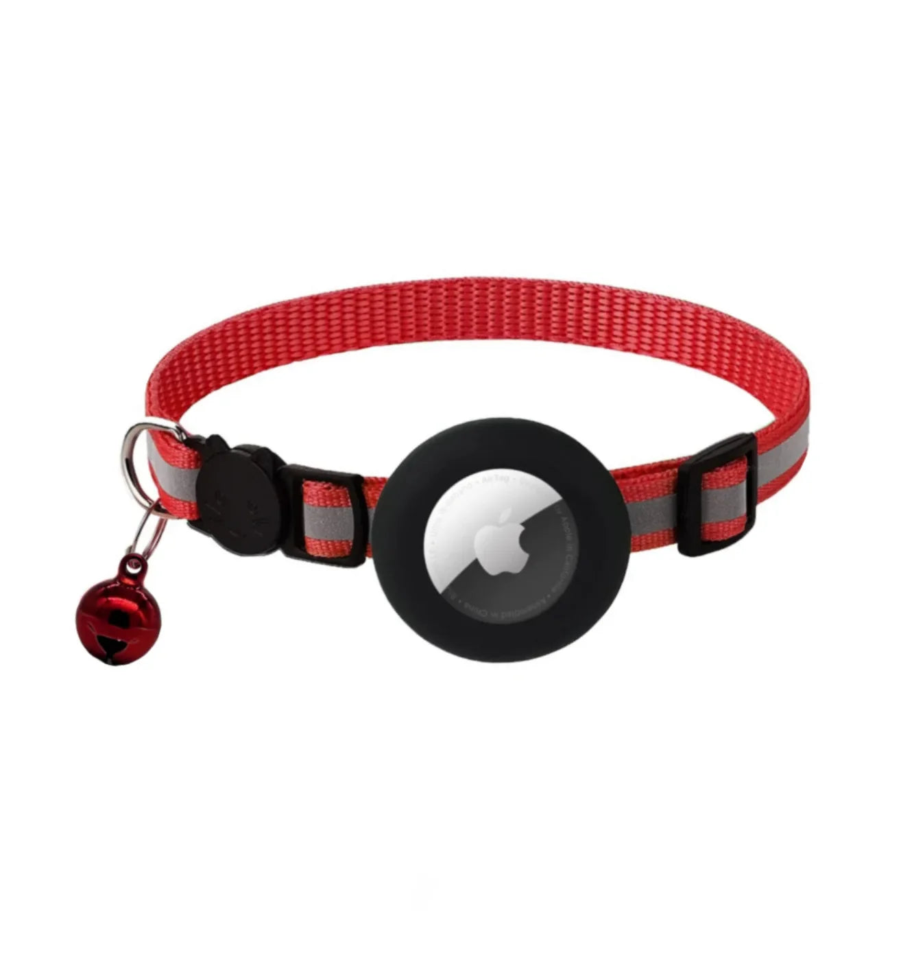 Airtag Pet Tracker Collar NZ | Reflective Breakaway GPS Collar for Cats & Dogs – PawNest