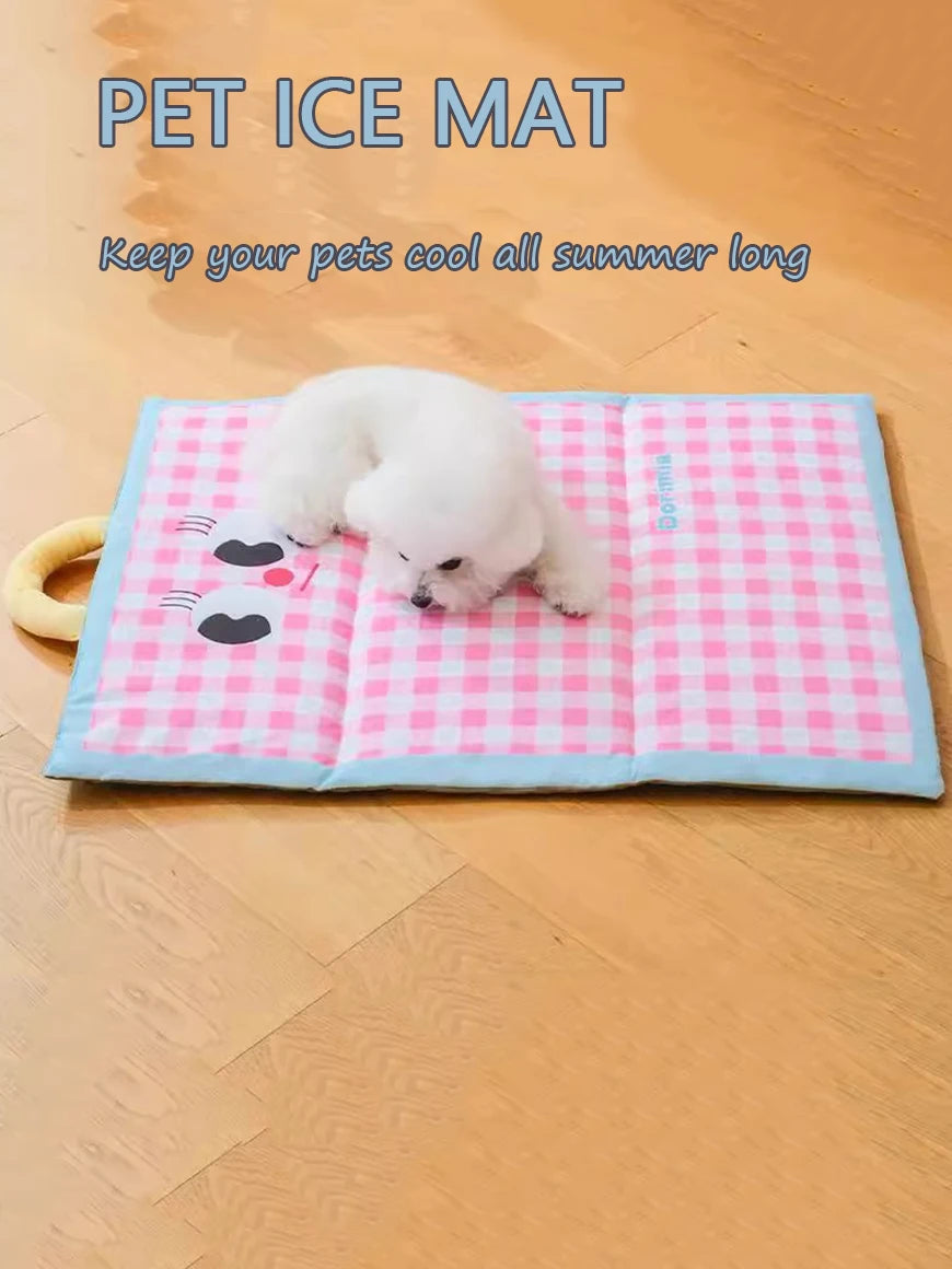 Pet Cooling Mat NZ | Waterproof Breathable Ice Pad for Dog & Cat Beds – PawNest