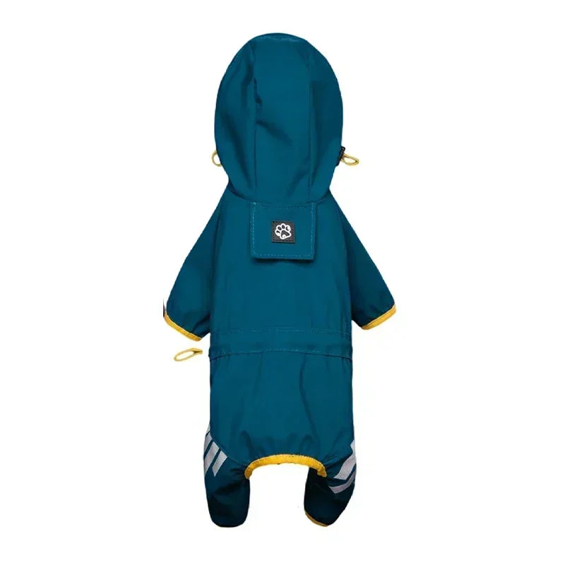 Reflective Waterproof Pet Raincoat NZ | Small & Medium Dog Jumpsuit for Chihuahua & Maltese – PawNest