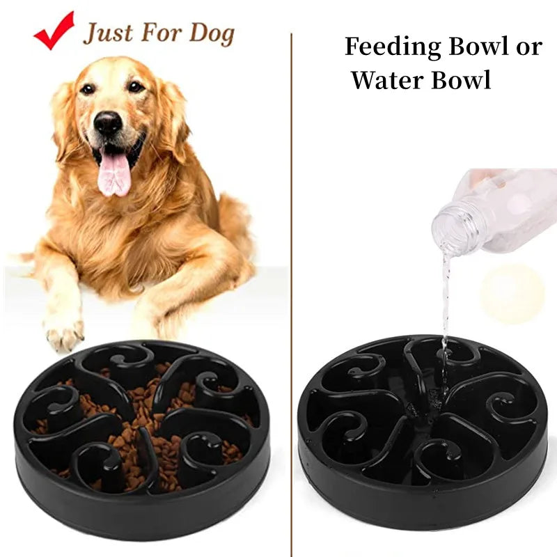 Eco-Friendly Slow Feeder Dog Bowl NZ | Non-Slip Anti-Gulping Slow Feeding Bowl for Large, Medium & Small Dogs – PawNest