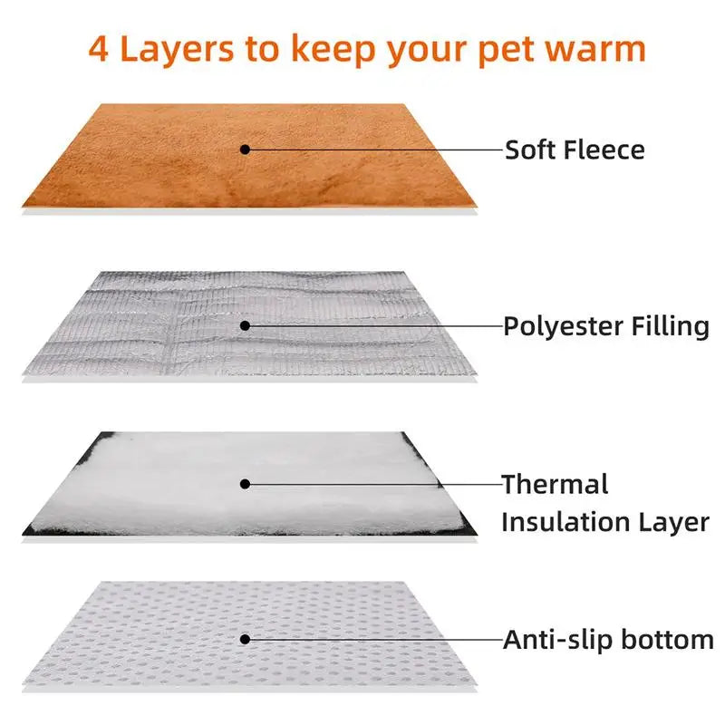 Self-Heating Pet Bed NZ | Indoor & Outdoor Warm Dog & Cat Pad – PawNest