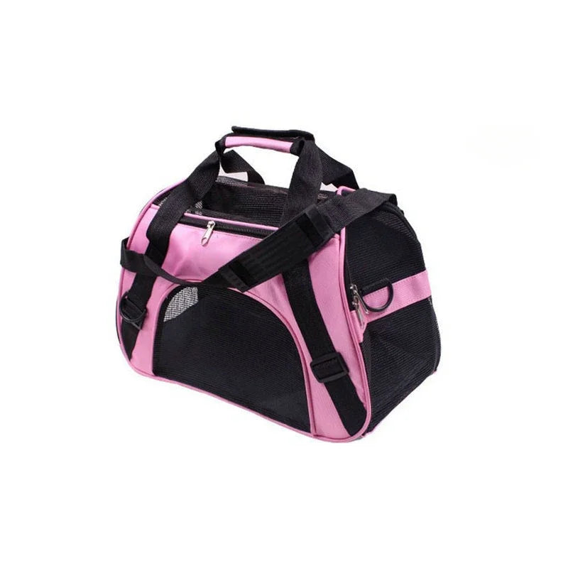 Portable Pet Carrier Bag NZ | Breathable Travel Handbag for Small Dogs & Cats – PawNest