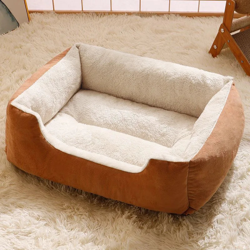 Soft Plush Pet Bed NZ | Warm & Comfortable Cushion for Cats & Small Dogs – PawNest