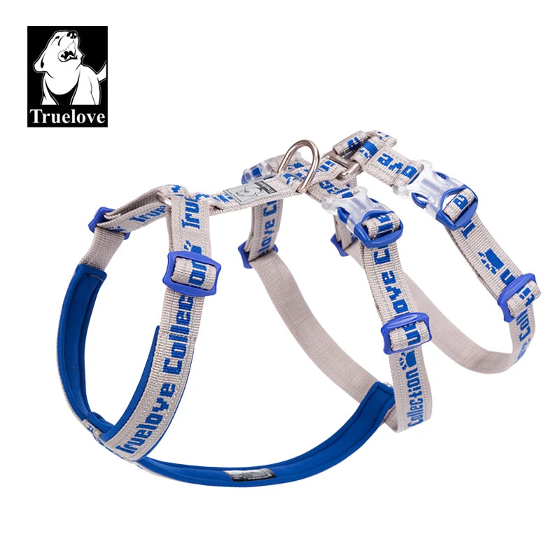 Truelove Nylon Reflective Dog Harness TLH6571 NZ | Durable SBR Buckle & Leash Compatible – PawNest