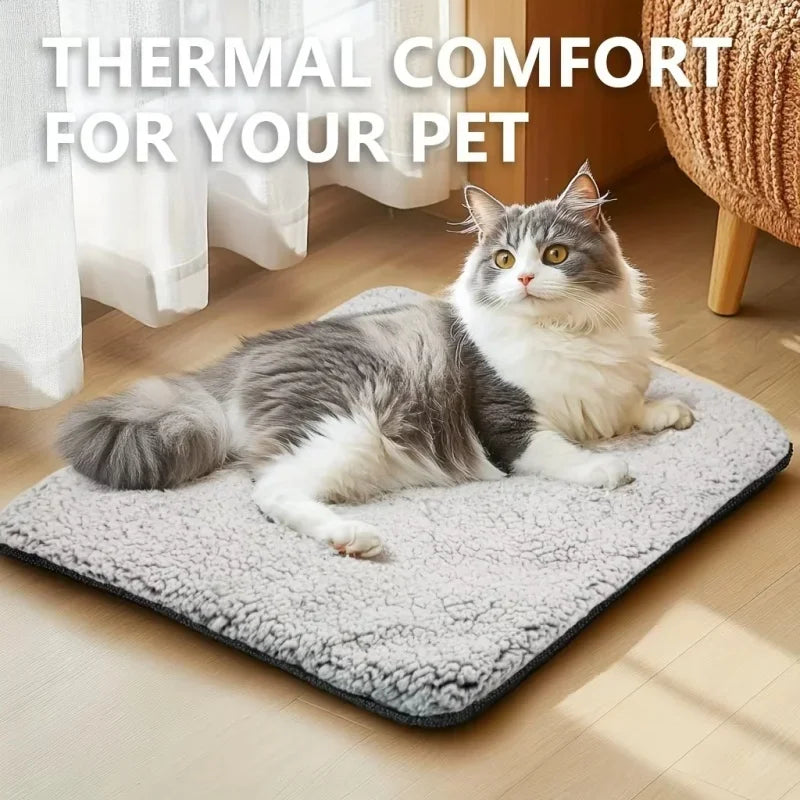 Self-Heating Pet Pad NZ | Washable Waterproof Warm Mat for Dogs & Cats – PawNest