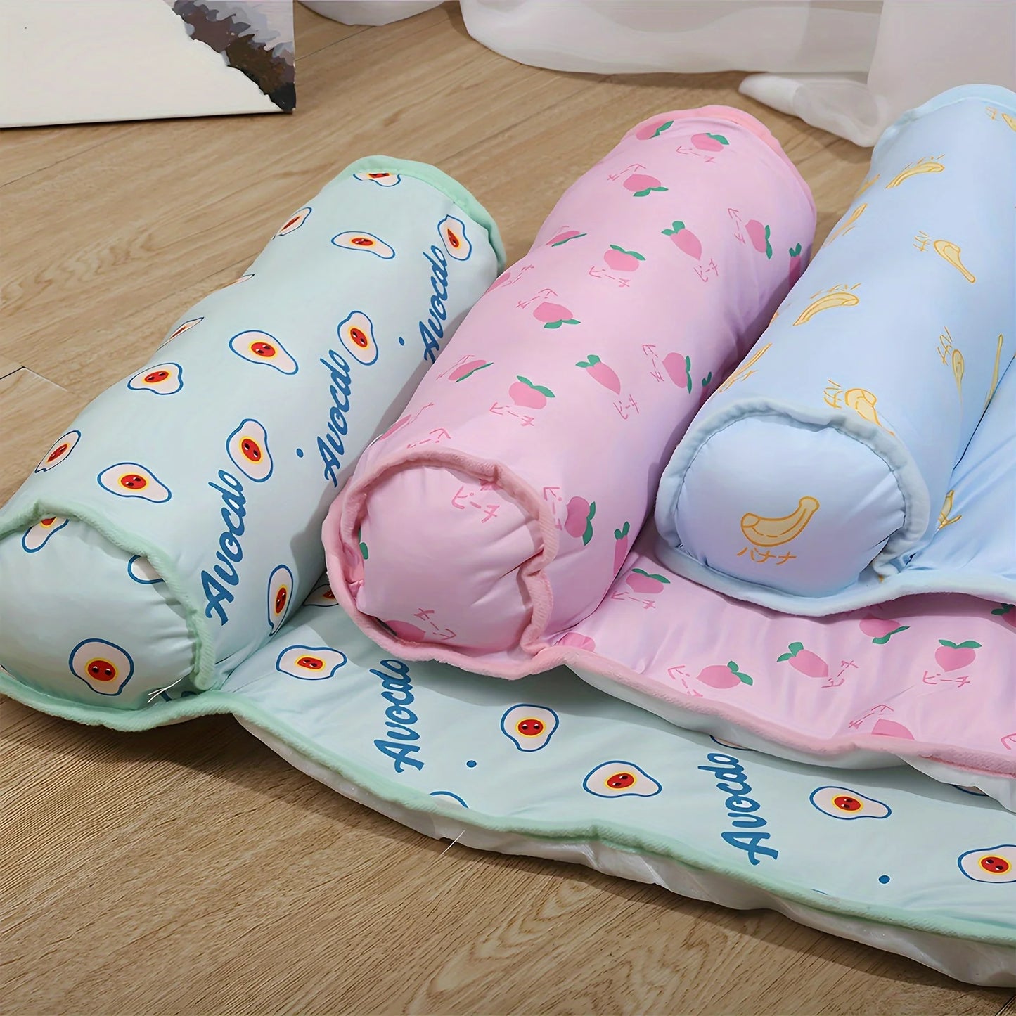 Cooling Pet Mat with Pillow NZ | Non-Slip Dog & Cat Bed for Indoor & Outdoor Use – PawNest