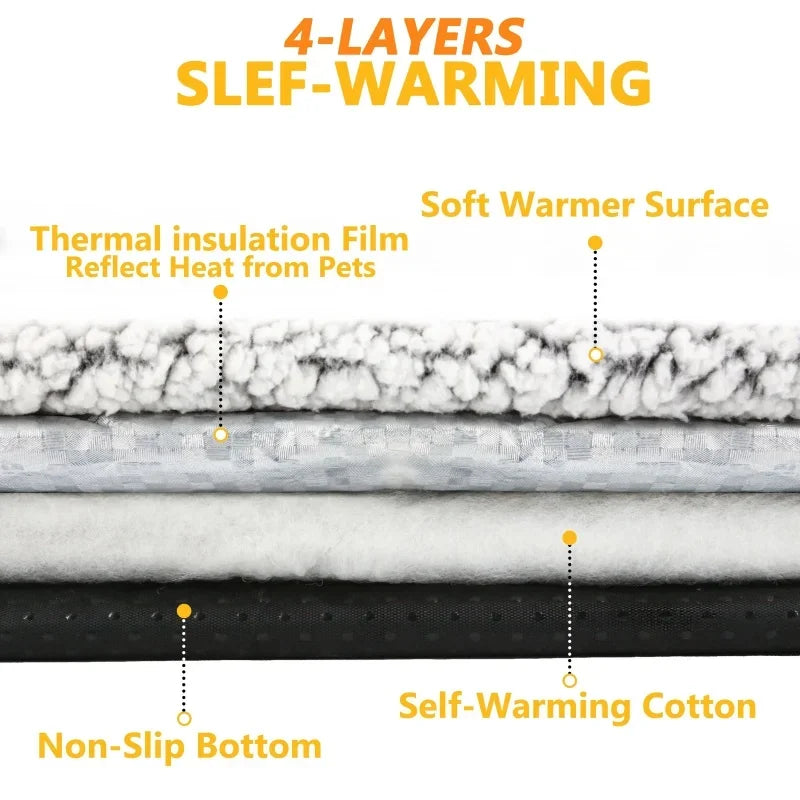 Self-Heating Pet Pad NZ | Washable Waterproof Warm Mat for Dogs & Cats – PawNest