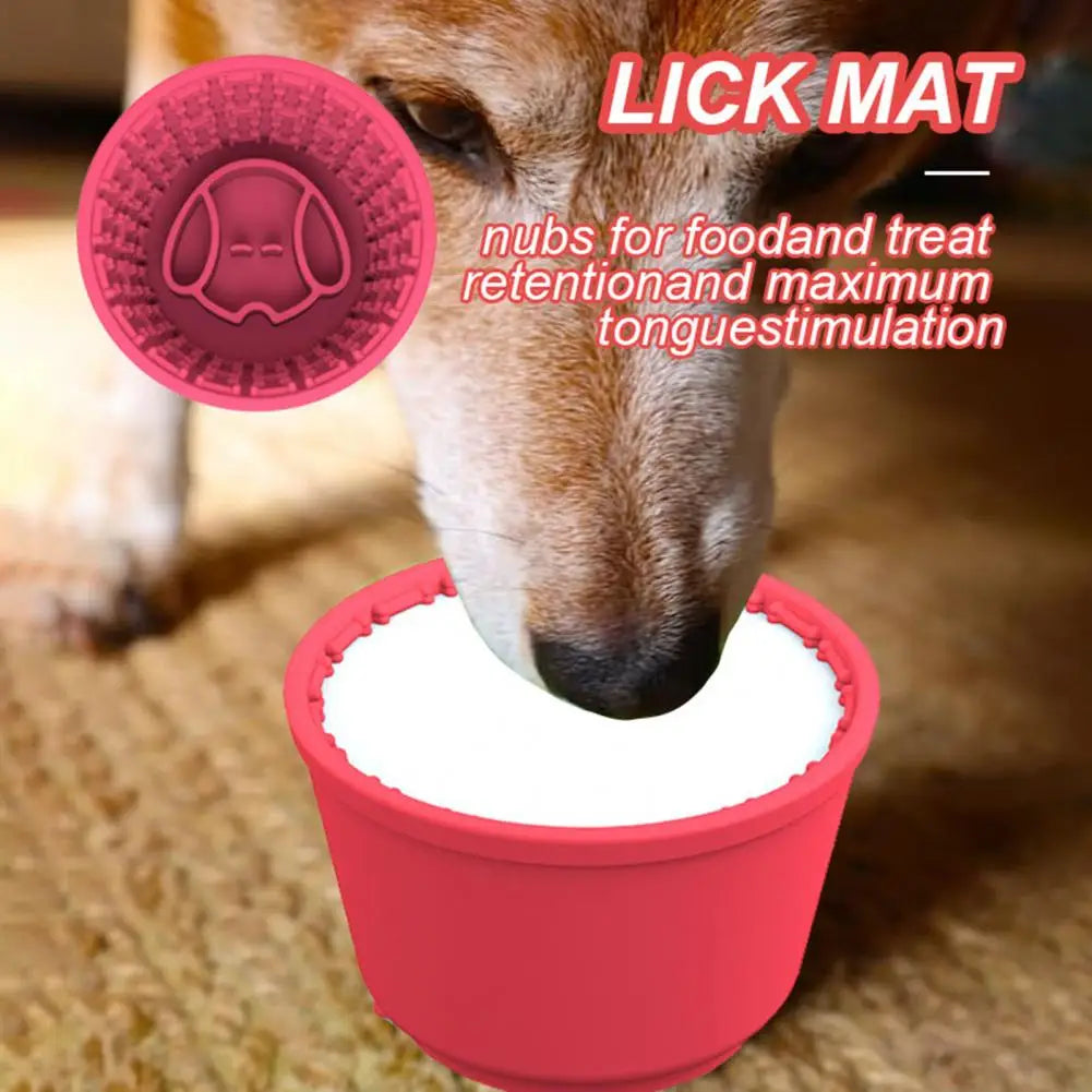 Dog Slow Feeder Silicone Lick Bowl NZ | Anti-Choking Treat Dispenser for Small to Large Dogs – PawNest