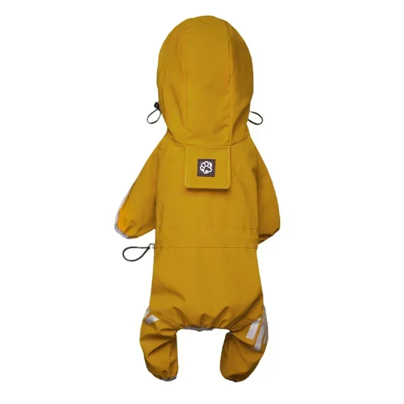 Reflective Waterproof Pet Raincoat NZ | Small & Medium Dog Jumpsuit for Chihuahua & Maltese – PawNest