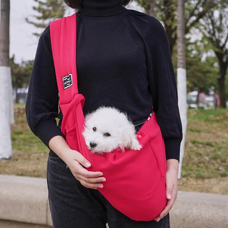Pet Carrier Sling Bag NZ | Portable Shoulder Travel Bag for Puppies, Cats & Small Dogs – PawNest