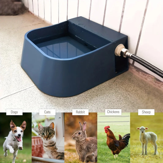 2L Automatic Pet Waterer NZ | Self-Filling Durable Water Bowl for Cats, Dogs & More – PawNest