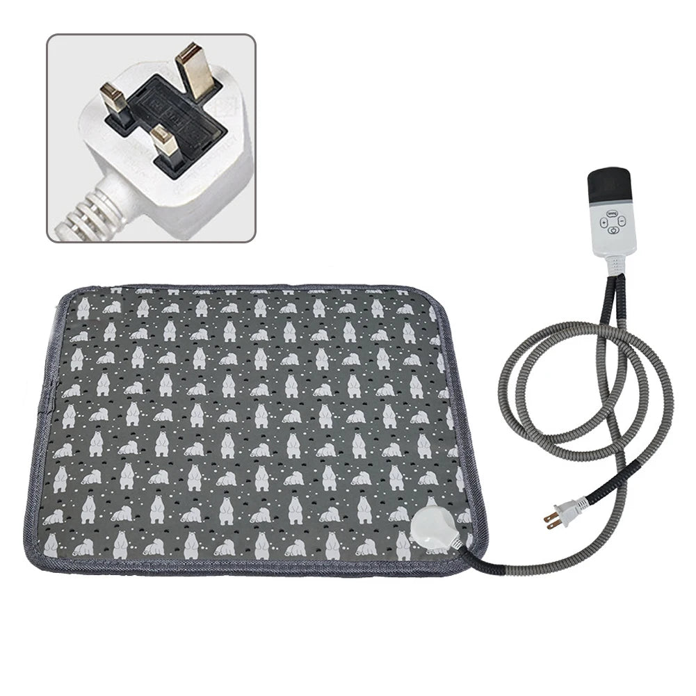 220V Electric Pet Heating Pad NZ | Washable Winter Warmer for Dogs & Cats – PawNest