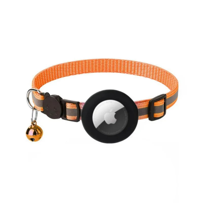 Airtag Pet Tracker Collar NZ | Reflective Breakaway GPS Collar for Cats & Dogs – PawNest