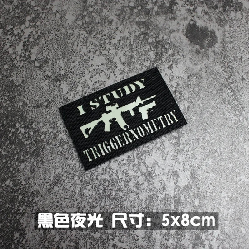 IR Reflective Military Patch – “No Free Lunch” Morale Badge