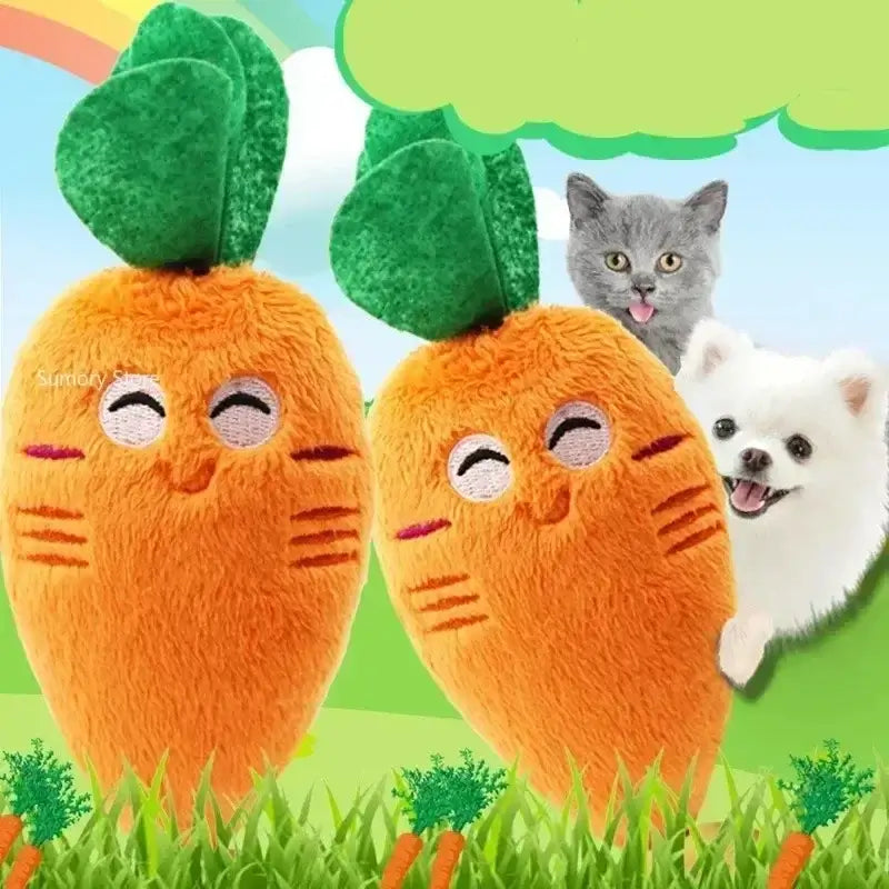 Mini Squeaky Plush Dog Toy NZ | Tough Chew Toy for Small & Medium Dogs & Cats – PawNest