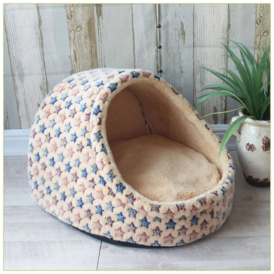 Soft Cozy Pet Dog House NZ | Foldable Portable Sleeping Bed for Small & Medium Dogs & Cats – PawNest