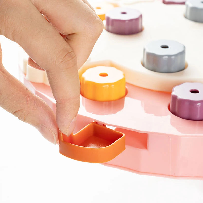 Dog Puzzle Slow Feeder Bowl NZ | Interactive IQ Training Toy & Food Dispenser for Dogs & Cats – PawNest