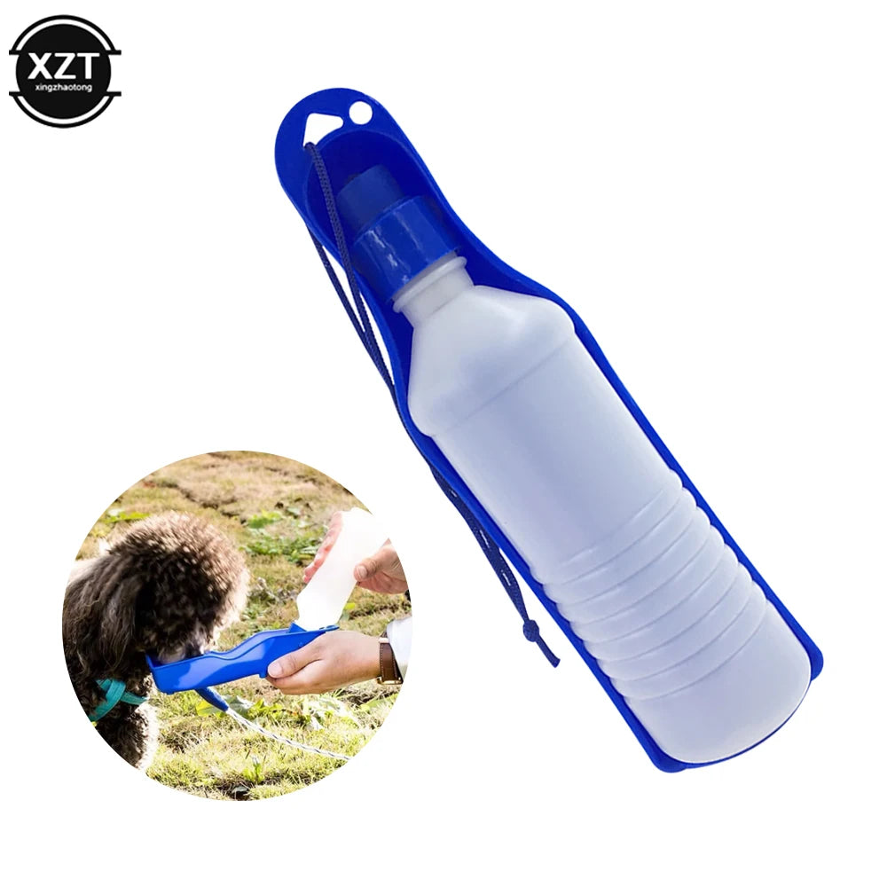 Portable Dog Water Bottle – Foldable Travel Feeding Kettle