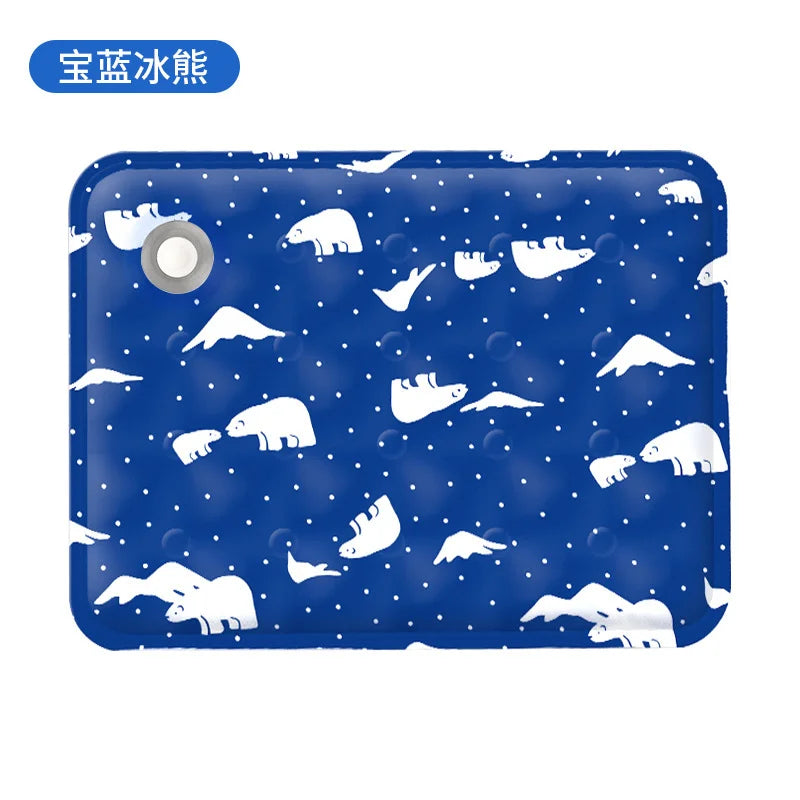 Cooling Pad Ice Mat for Pets NZ | Summer Dog & Cat Cool Mat with Dry Ice Crystal Powder – PawNest