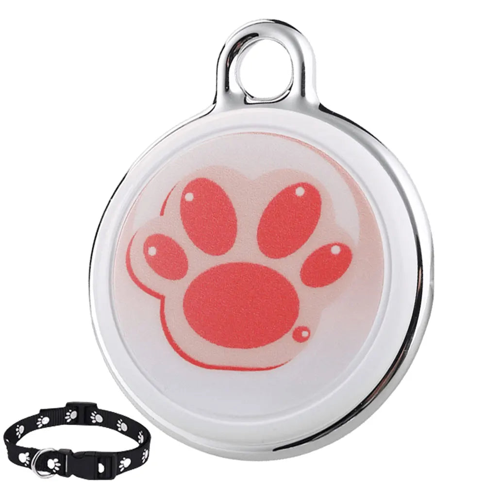 Smart Pet GPS Tracker NZ | Bluetooth-Compatible Waterproof Anti-Lost Collar Locator for Dogs & Cats – PawNest
