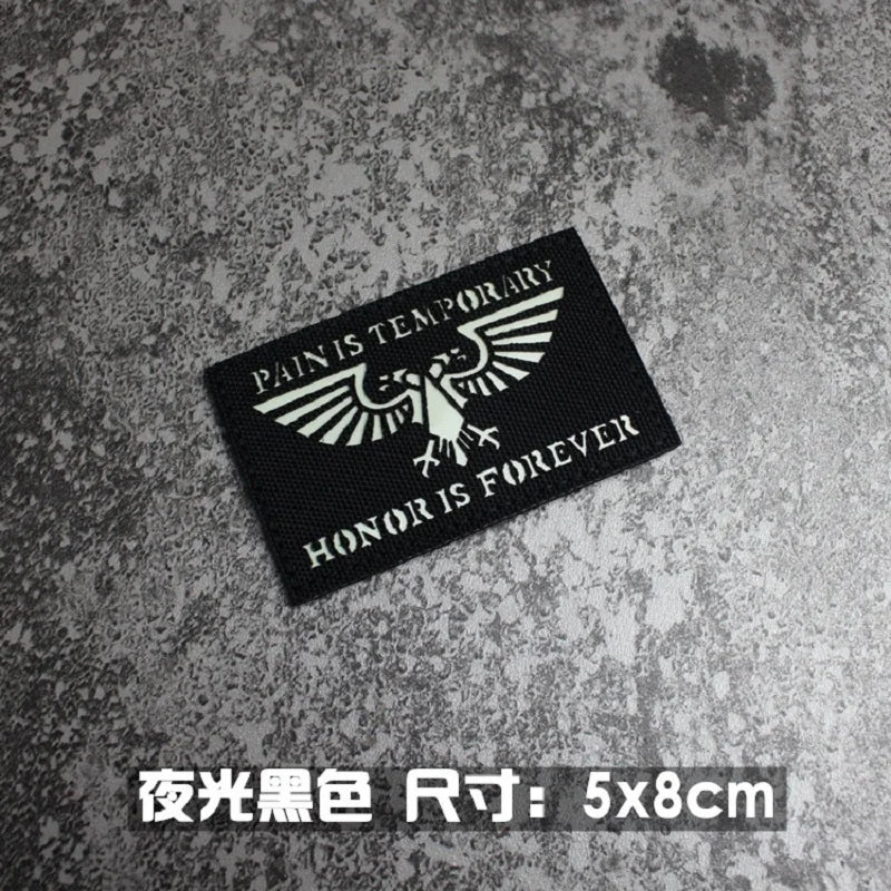 IR Reflective Military Patch – “No Free Lunch” Morale Badge