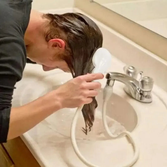 Portable Pet Shower Head – Faucet Hose for Dog & Cat Bathing