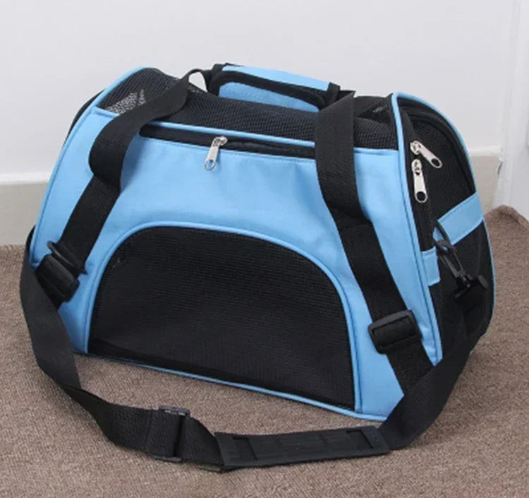 Portable Pet Carrier Bag NZ | Breathable Travel Handbag for Small Dogs & Cats – PawNest