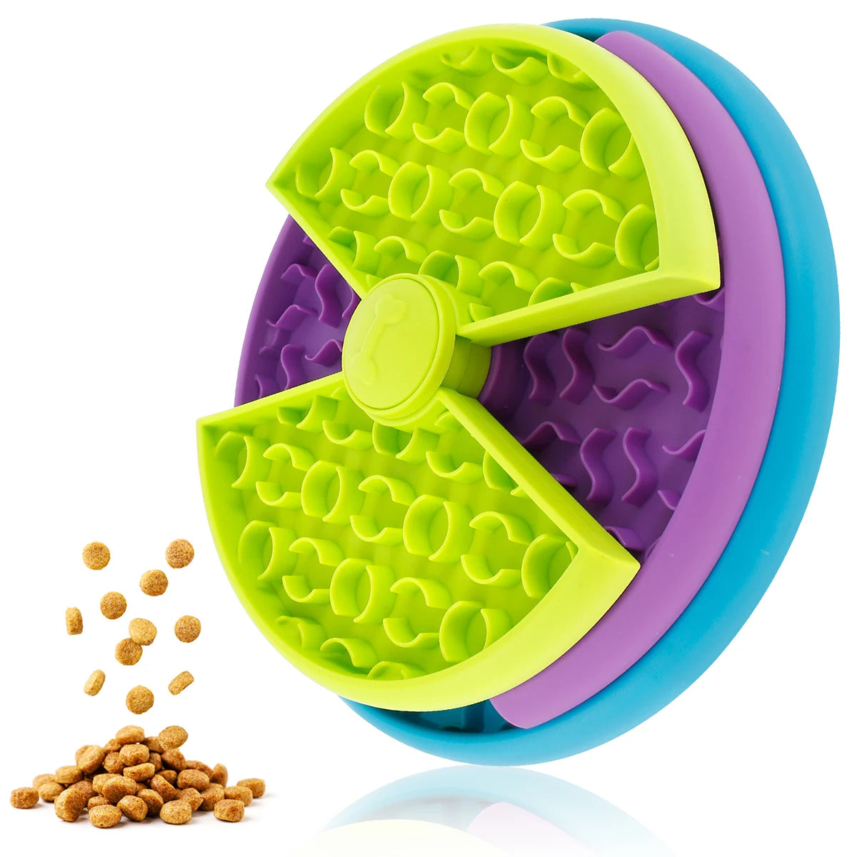 3-Layer Slow Food Bowl NZ | Interactive Puzzle Feeder for Dogs, Choke-Proof & Non-Slip – PawNest