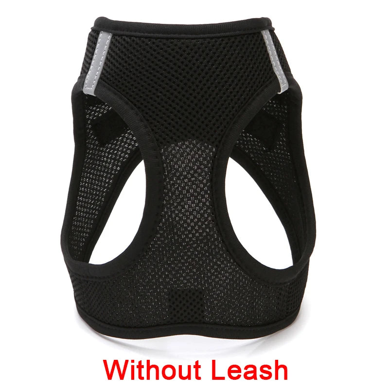 Adjustable Dog Harness Vest & Walking Leash NZ | Medium Dogs & Cats – PawNest
