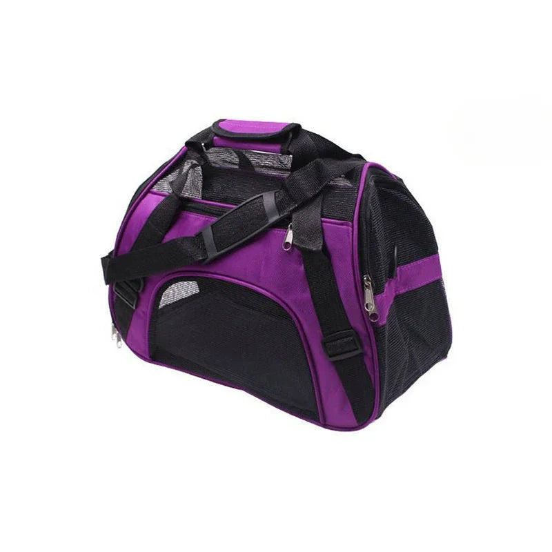 Portable Pet Carrier Bag NZ | Breathable Travel Handbag for Small Dogs & Cats – PawNest