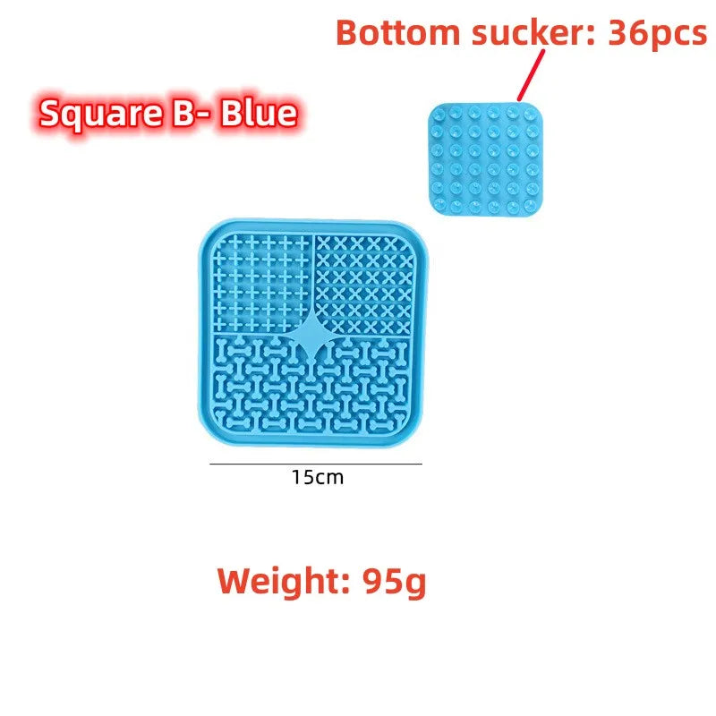 Dog Slow Feeder Mat NZ | Anxiety Relief Lick Pad with Suction Cup for Training & Calming – PawNest