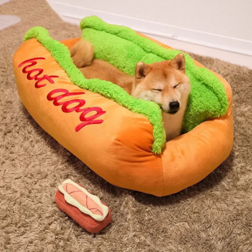 Removable Washable Pet Bed NZ | Soft Fiber Dog & Cat Lounger – PawNest