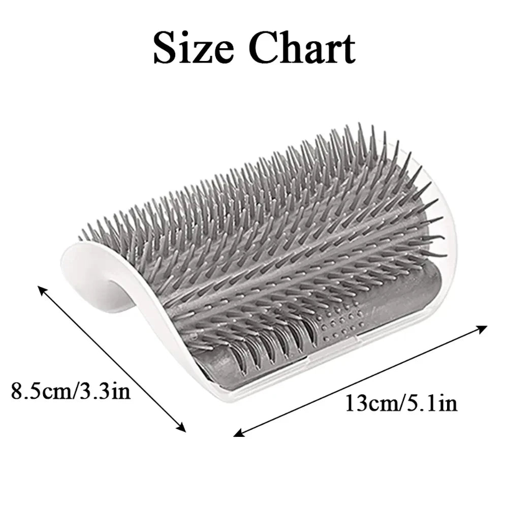 Cat Scratcher Massager & Grooming Brush NZ | Hair Removal Comb for Cats & Dogs – PawNest