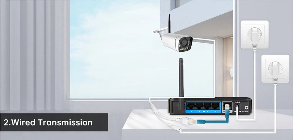 CamHi 4K 8MP IP Camera – 15x Zoom, WiFi/Poe, Audio, Outdoor