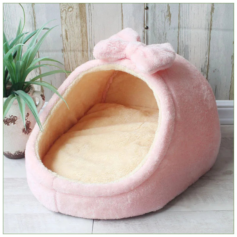 Soft Cozy Pet Dog House NZ | Foldable Portable Sleeping Bed for Small & Medium Dogs & Cats – PawNest