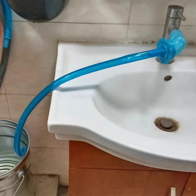 Flexible Silicone Pet Bath Hose – Dog Wash Faucet Sprayer