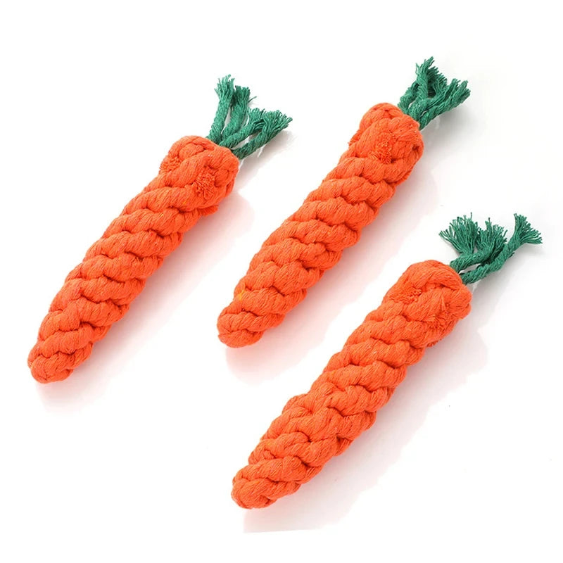 Cartoon Animal Dog Chew Toys NZ | Durable Braided Bite-Resistant Puppy Molar Cleaner – PawNestotton Rope Toy
