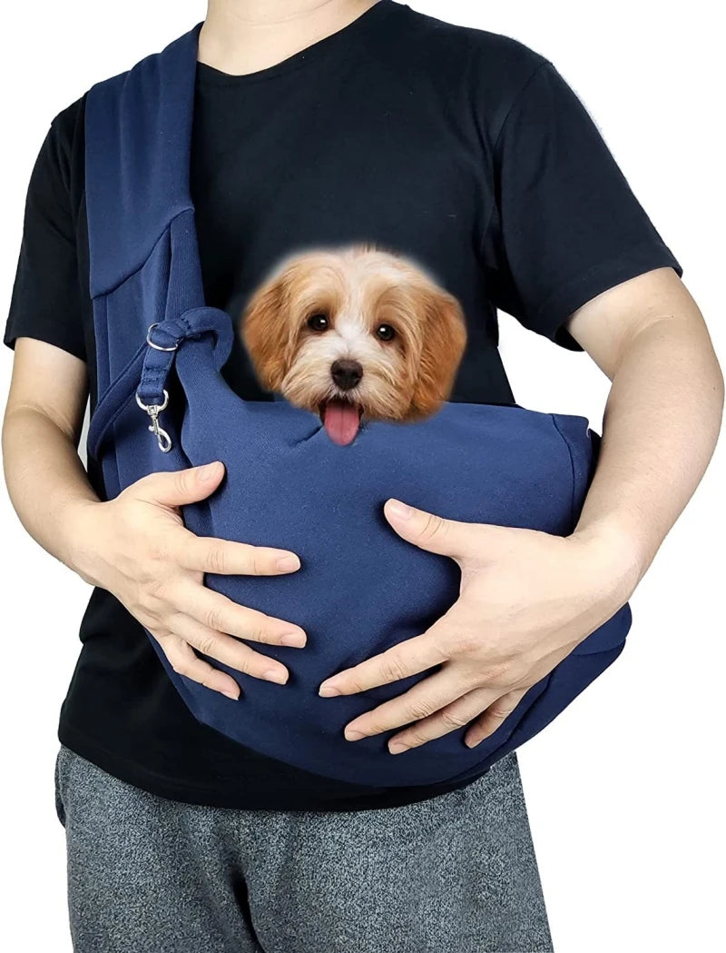Pet Carrier Sling Bag NZ | Portable Shoulder Travel Bag for Puppies, Cats & Small Dogs – PawNest